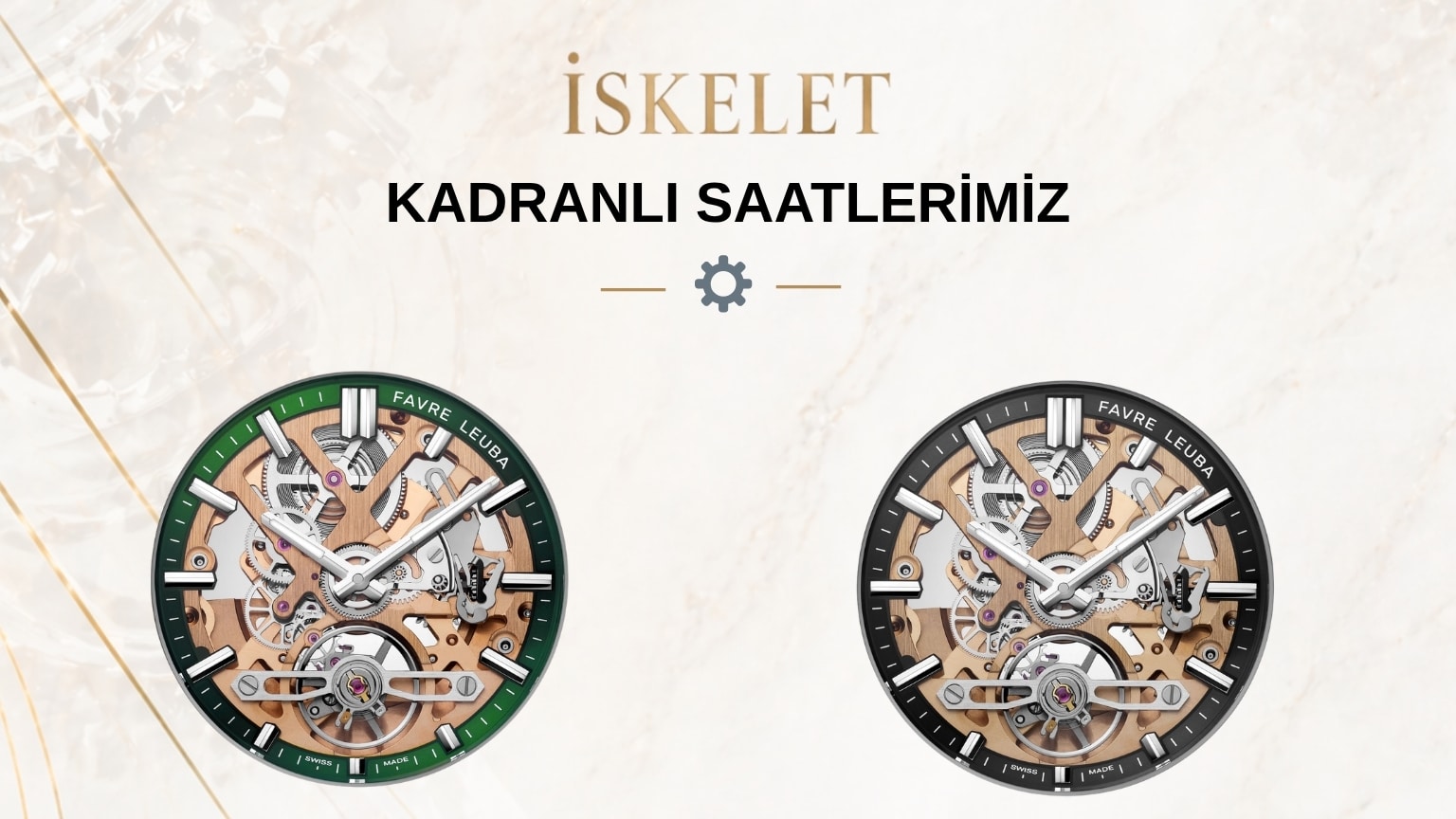 İskelet Kadranlı Saatlerimiz - Abt Saat Blog